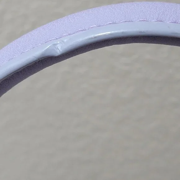 Imoshion USA Lavender Floral Satchel Bag | Vegan Leather | NWT - Picture 11 of 15